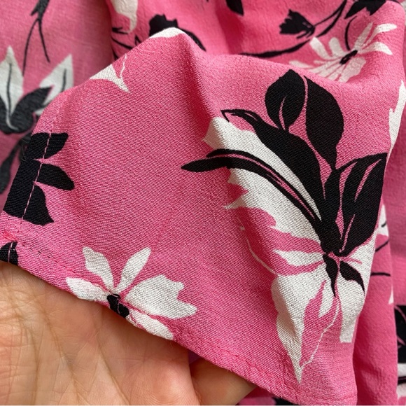 🌸 MARKS & SPENCER BOHO PINK MULTI SLIT MAXI DRESS! - Picture 7 of 13